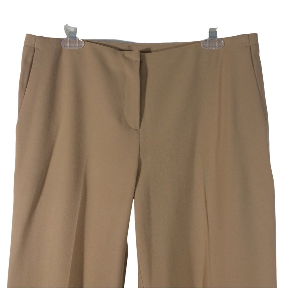 Chico's Tan Wide-Leg Trousers - Picture 2 of 6